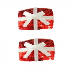 Boob Pasties Wholesale Custom Red Fashion Nipple Stickers Christmas Nipple Cover Sequins pasties Sexy