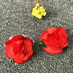 Sexy Ladies Red Flower Decorative Breast Nipple Covers Beauty Valentine's Day Gift for Girl Reusable Nipple Pasties