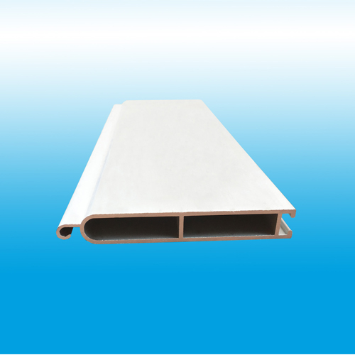 aluminum bottom rail for polycarbonate rolling shutter door