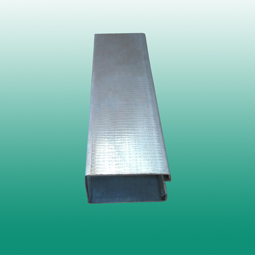 Micro-perforated steel roller shutter door