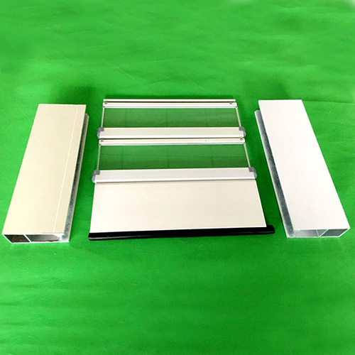 China Polycarbonate Rolling Shutters links | Transparent roller Shutter slats