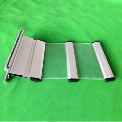 Affordable cheap price transparent polycarbonate rolling shutters slats | PC100