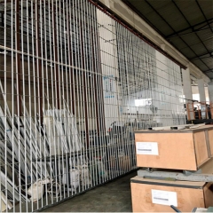 Side folding security grilles shutter | Security closures manufacturer in China