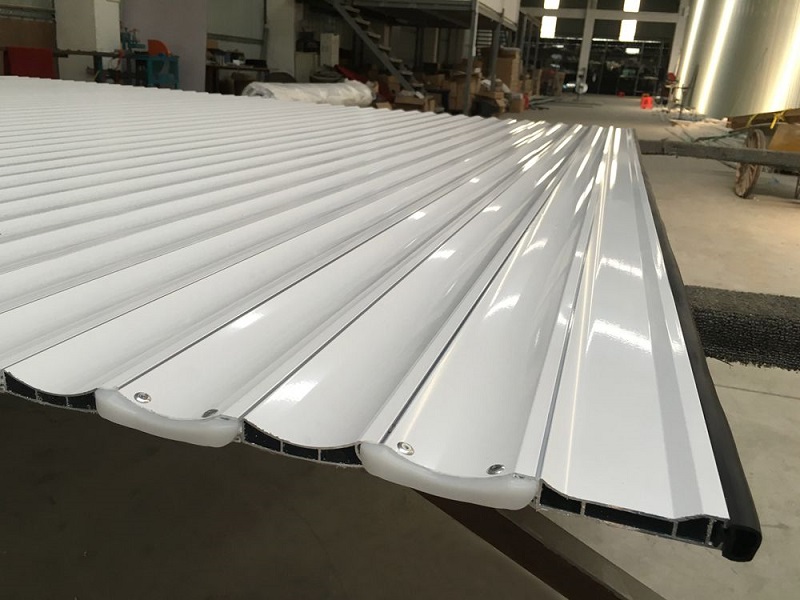 Aluminum roller shutter curtain