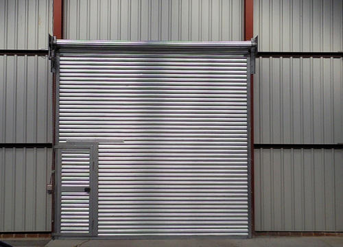 rolling shutter with wicket door