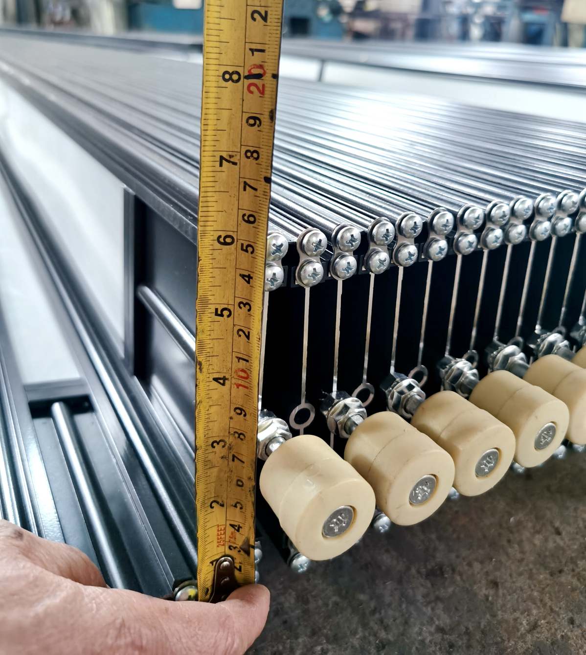 150mm width small panels for sliding folding door