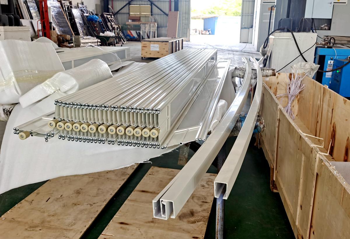 ommercial security side folding closure fabrication in our factory