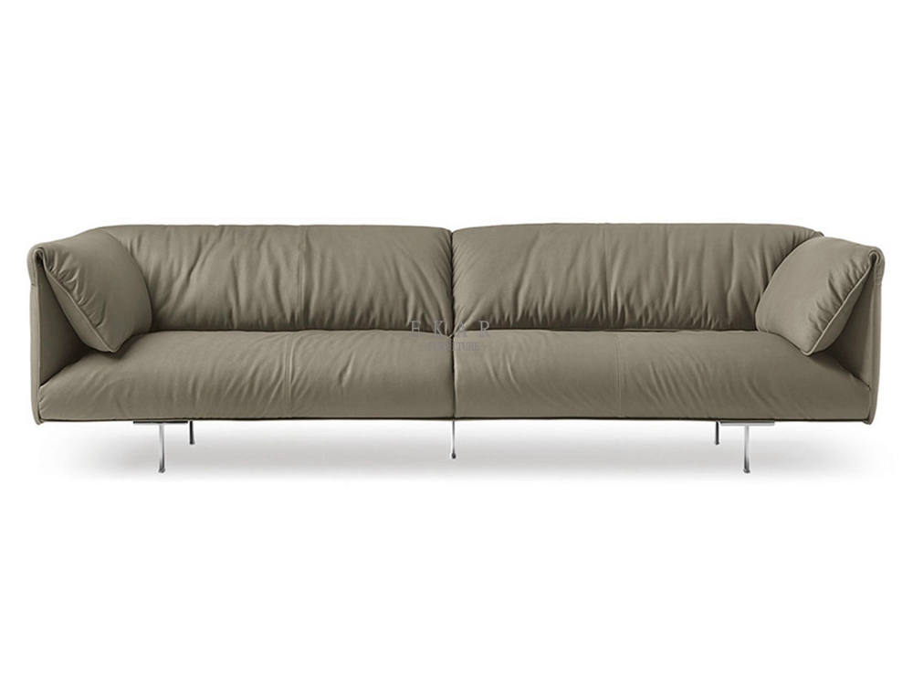 Comfy Grey Sofa 72 Inch Couch S, 72 Inch Leather Sleeper Sofa