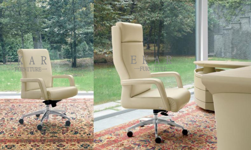Swivel Chair Office Furniture Screw Lift Office Chair Armrest