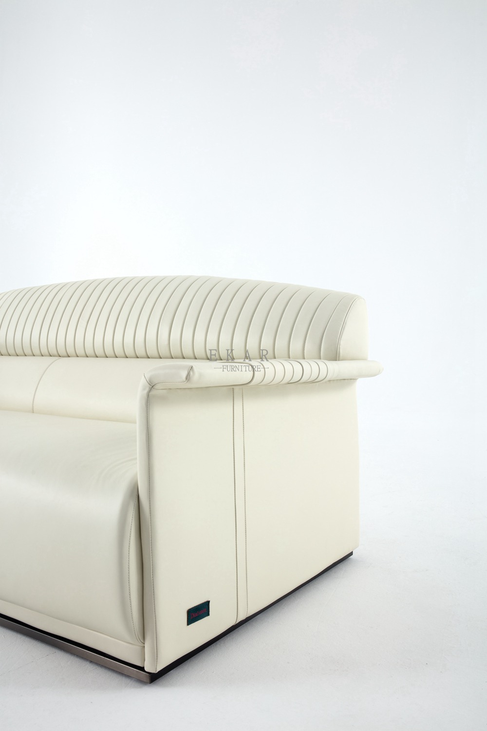 8 Seater Leather And Fabric Contemporary Sofa Set