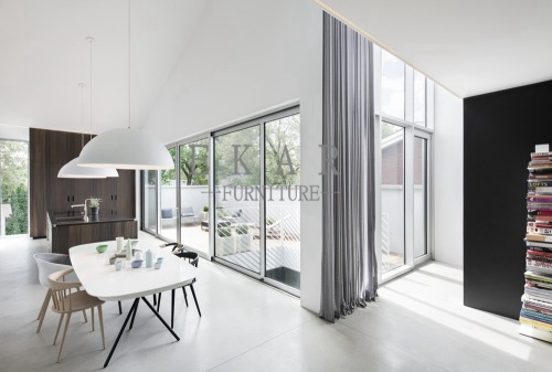 Simple Nordic Style House Bright Interior Design Villa Project