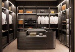 Latest European Design Storage Wardrobe Customization Cloakroom