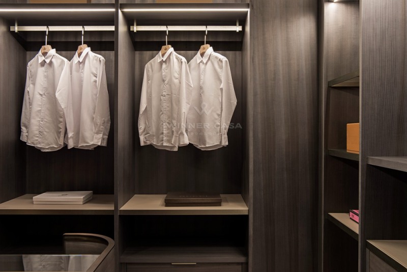 Latest European Design Storage Wardrobe Customization Cloakroom