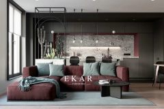 Latest Fashion Design Modern Italian Style Sofa