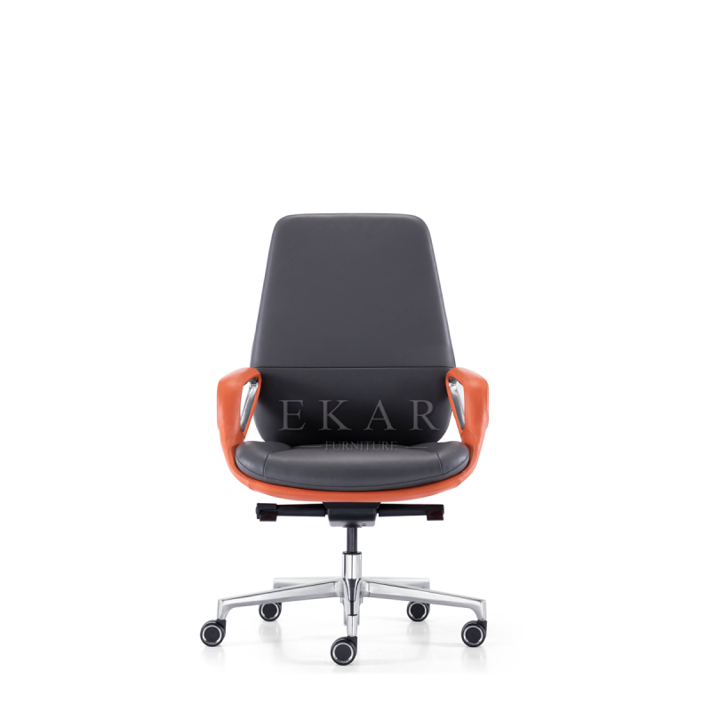 EKAR FURNITURE light luxury leather high back office chair - professional office partner