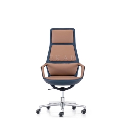 EKAR FURNITURE Light Luxury Leather Office Chair - Excellent Improvement of Office Experience