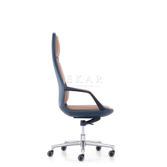 EKAR FURNITURE Light Luxury Leather Office Chair - Excellent Improvement of Office Experience
