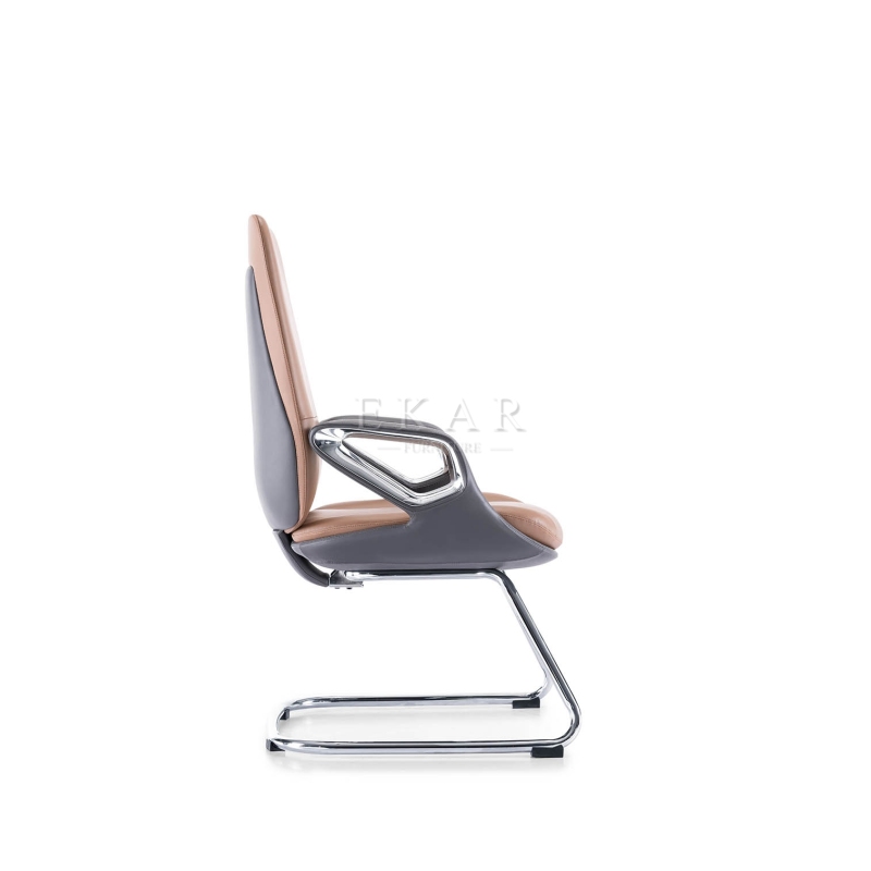 Modern Office Meeting Room Pu Leather Conference Arm Chair