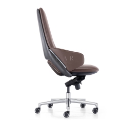 EKAR FURNITURE light luxury leather swivel chair - comfort and dignity in the office