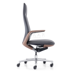 EKAR FURNITURE light luxury leather swivel office chair - the first choice for professional and comfortable experience