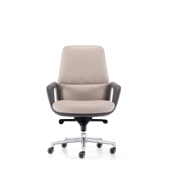 Luxury Ergonomic adjustable Chair mid-back swivel Executive Office Chair