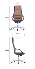 EKAR FURNITURE elegant light luxury leather office chair - the first choice for exquisite life