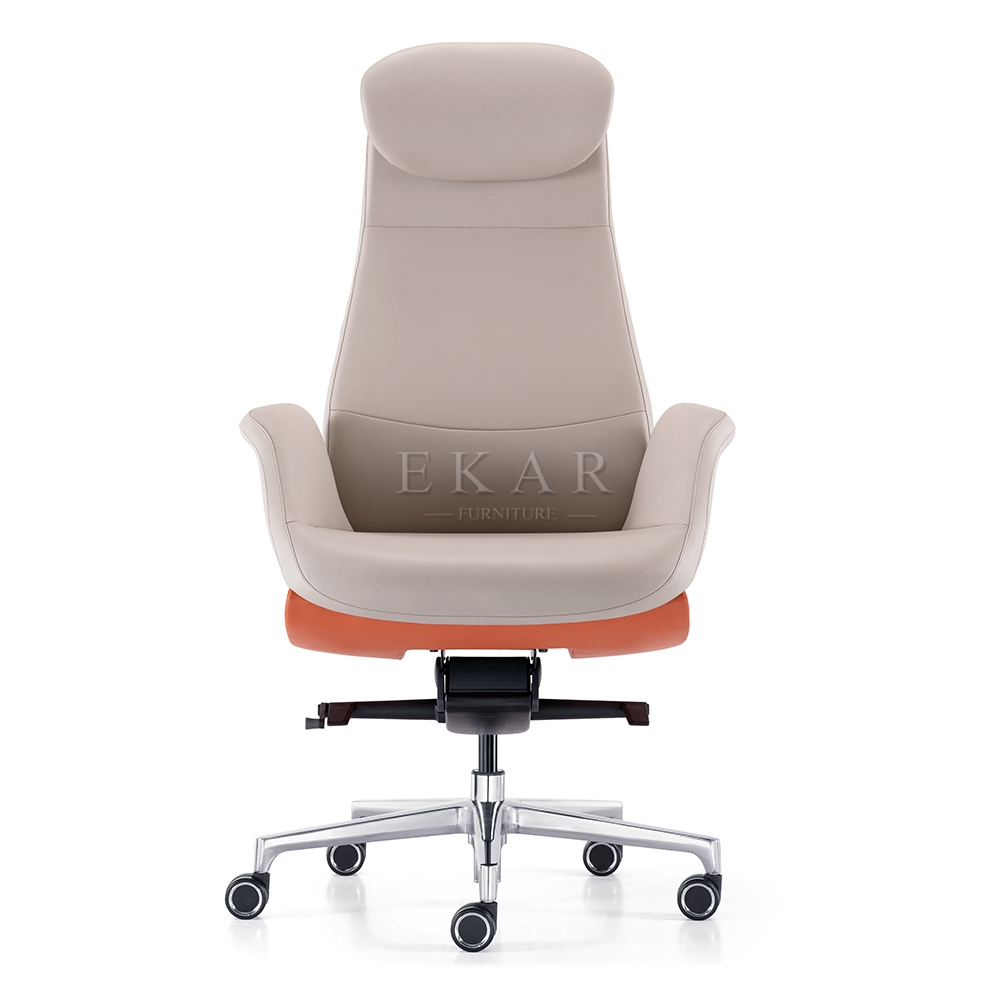 Best Quality Leather Ergonomic Foldable Classic Office Chair