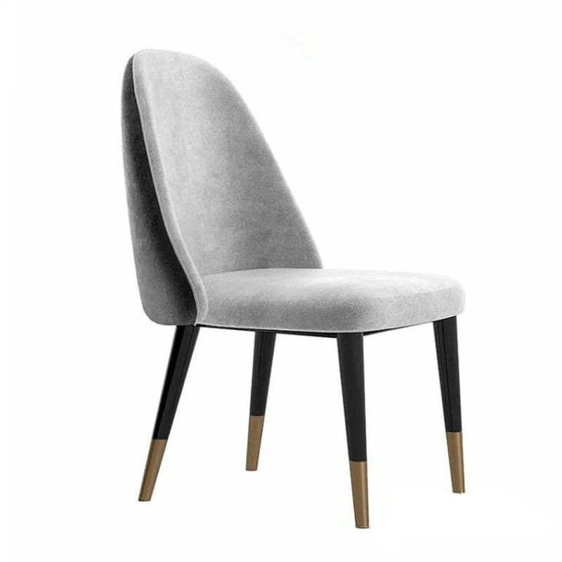 Ekar Luxury Velvet Surface minimalist Dining Chair