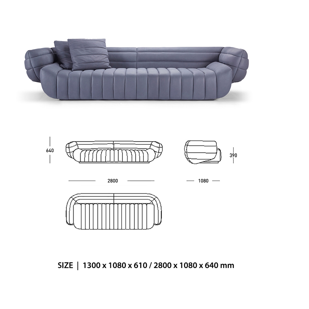 High-Quality Italian Sofa