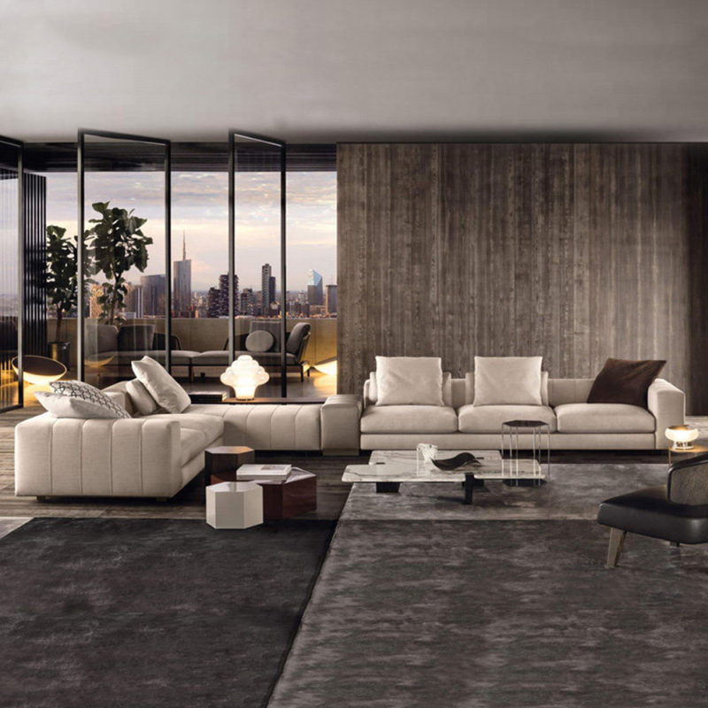 Modern Home Living Room Furniture U shape sofa set