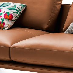 Kim loại và gỗ rắn với Sofa bọt mật độ cao