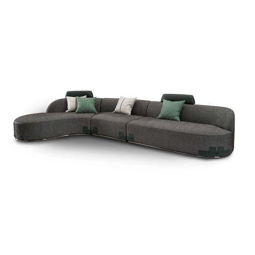 Italian home modern new design living room fabric sofa