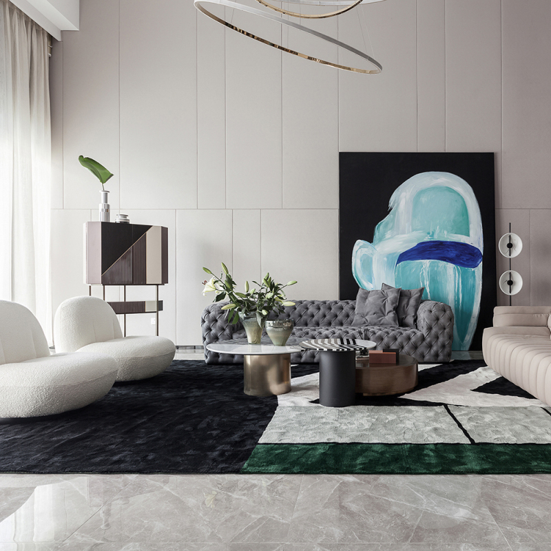 High end Italian luxury style modern design modular sofa