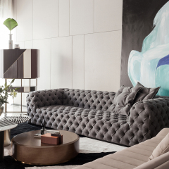 High end Italian luxury style modern design modular sofa
