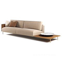 Bộ ghế sofa chân bàn chải xử lý bằng thép không gỉ hình chữ “H” màu vàng đồng