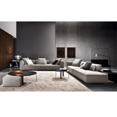 Modern Fabric Design Living Room Sectional Corner Sofa Set