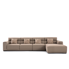 Italian style furniture modern fabric design leisure sofa