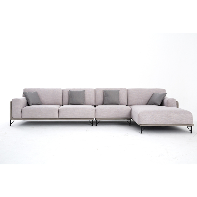 Italian style modern fabric new design leisure sofa