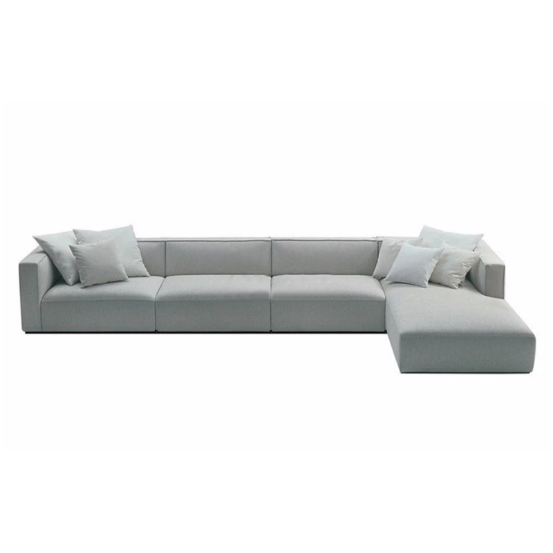 Ghế sofa màu xám hiện đại Funck