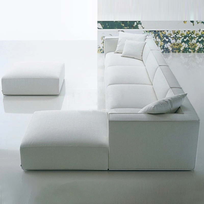 Ghế sofa màu xám hiện đại Funck