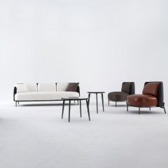Metal Frame High End Modern Living Room Sofa Sets