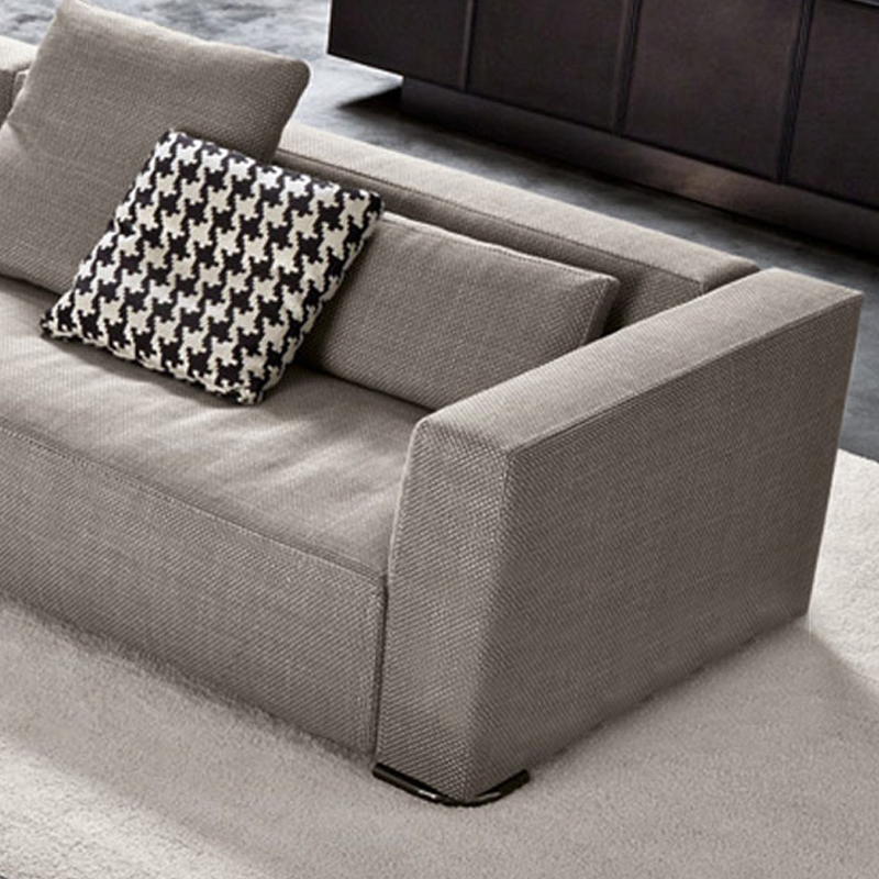 Thiết kế vải Phòng khách Nội thất hiện đại Bộ ghế sofa góc có phần