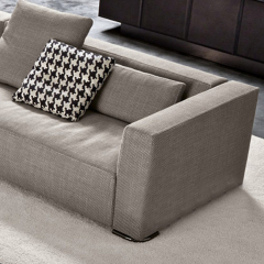 Fabric Design Living Room Modern Furniture Sectional Corner Sofa Set