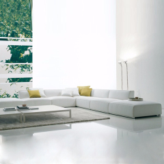 Ghế sofa màu xám hiện đại Funck