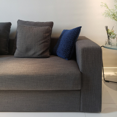 Bộ ghế sofa phòng khách bằng vải hiện đại cắt