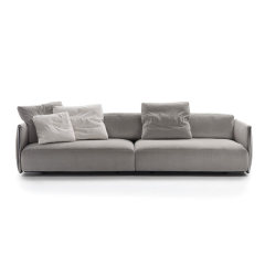 Tay vịn &amp; tựa lưng của sofa Cấu trúc làm bằng khung thép không gỉ với bọt mật độ cao