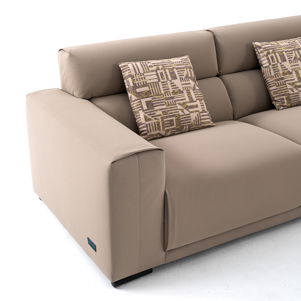 Italian style furniture modern fabric design leisure sofa