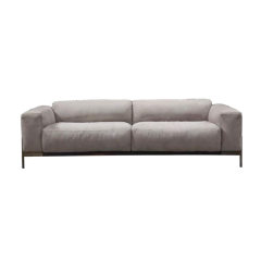 Vải tình yêu hiện đại Khung kim loại Thoải mái kiểu Bắc Âu Ghế sofa đương đại