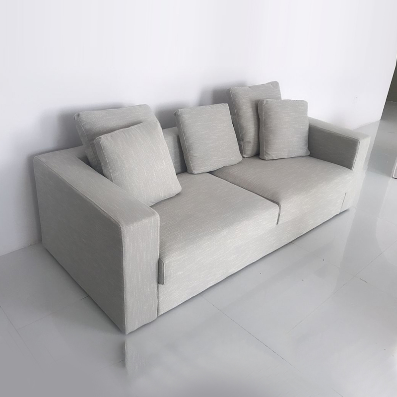 Phòng khách hiện đại Vải khung gỗ Ghế sofa thoải mái cho tiền sảnh