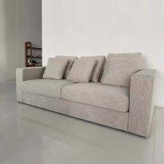 Phòng khách hiện đại Vải khung gỗ Ghế sofa thoải mái cho tiền sảnh